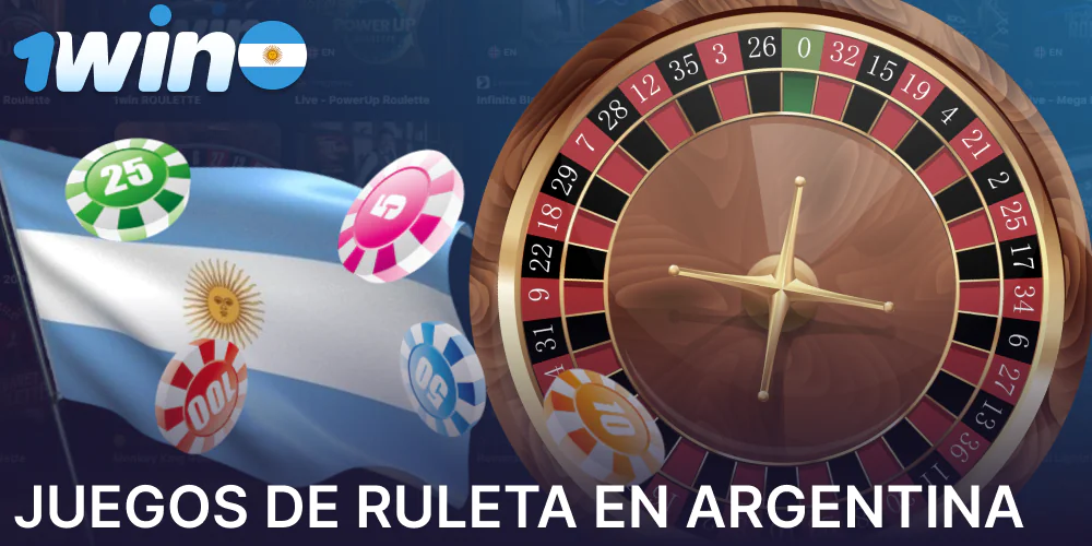 Juegos de ruleta disponibles en 1win Argentina